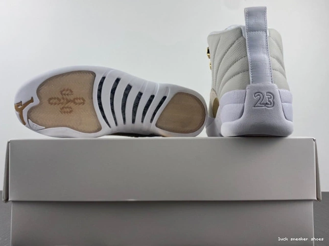 Cheap LUCY Retro Jordan White 12 OVO 873864-102 0813
